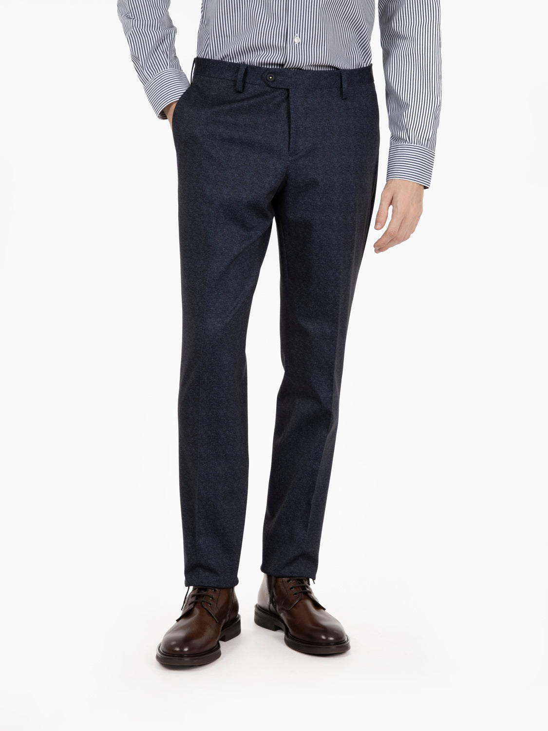 BLUE STRETCH DRESS A30T-3384_4A