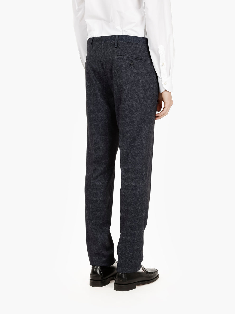 Abito stretch in misto viscosa blu