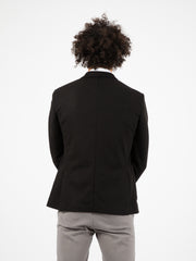 ALESSANDRO GILLES - Blazer extra slim punto Milano nero