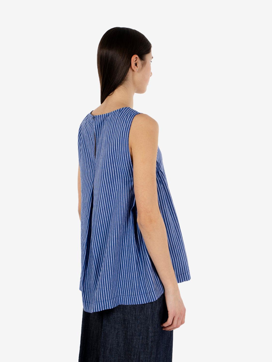 RIGHR BLOUSE LIGHT BLUE/BLUE 611SD45015_619005-01