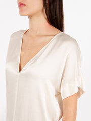 ALESSIA SANTI - Blusa leggera burro