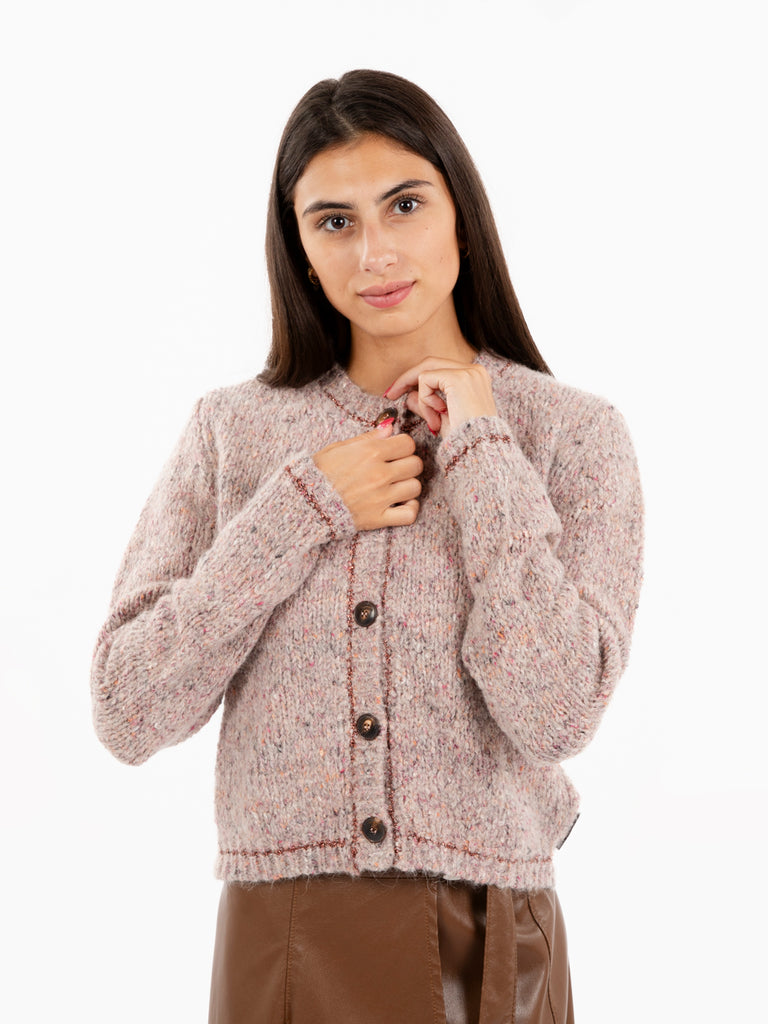 ALESSIA SANTI - Cardigan blush rosa