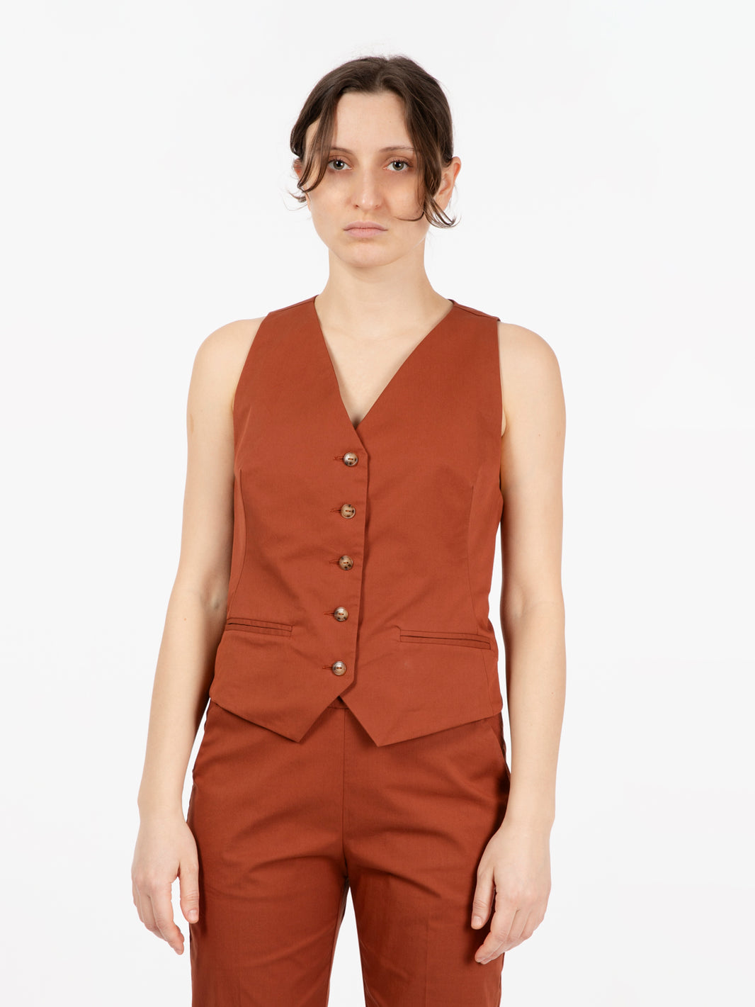Gilet avvitato sequoia