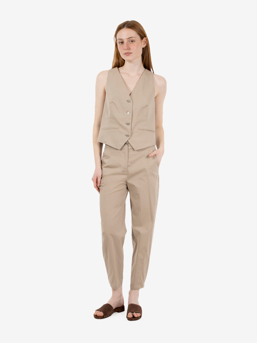 Gilet monopetto gres