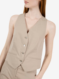 Gilet monopetto gres