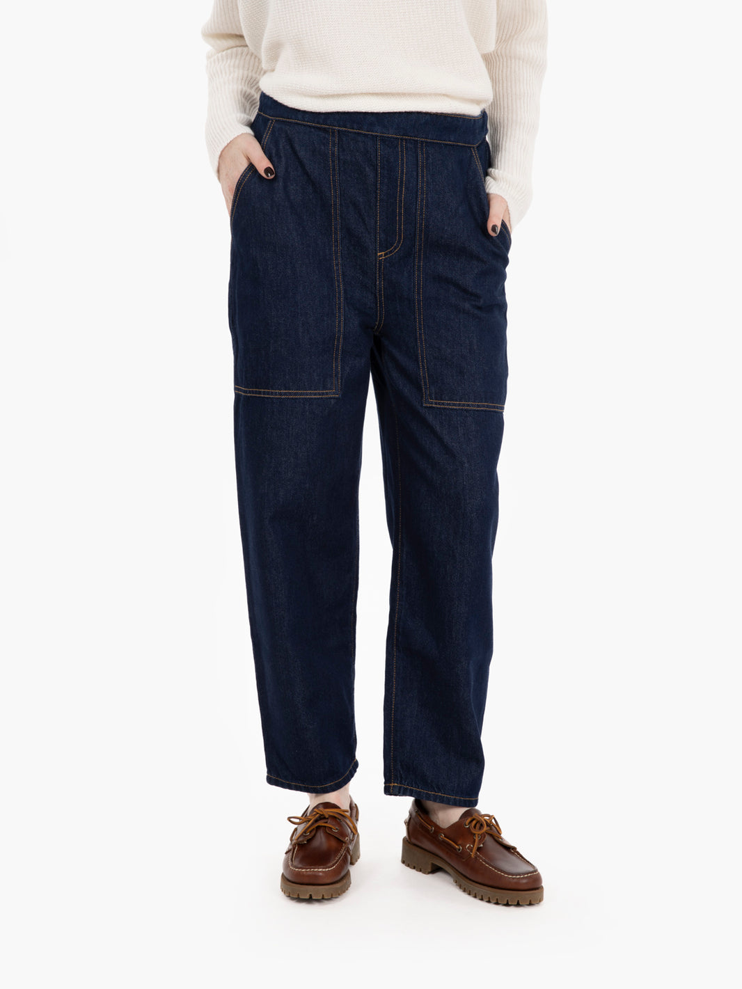 Jeans baloon blu denim