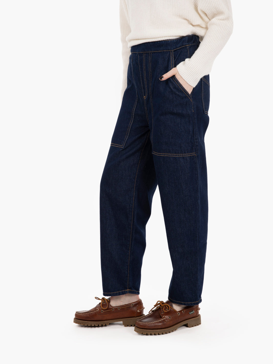 Jeans baloon blu denim