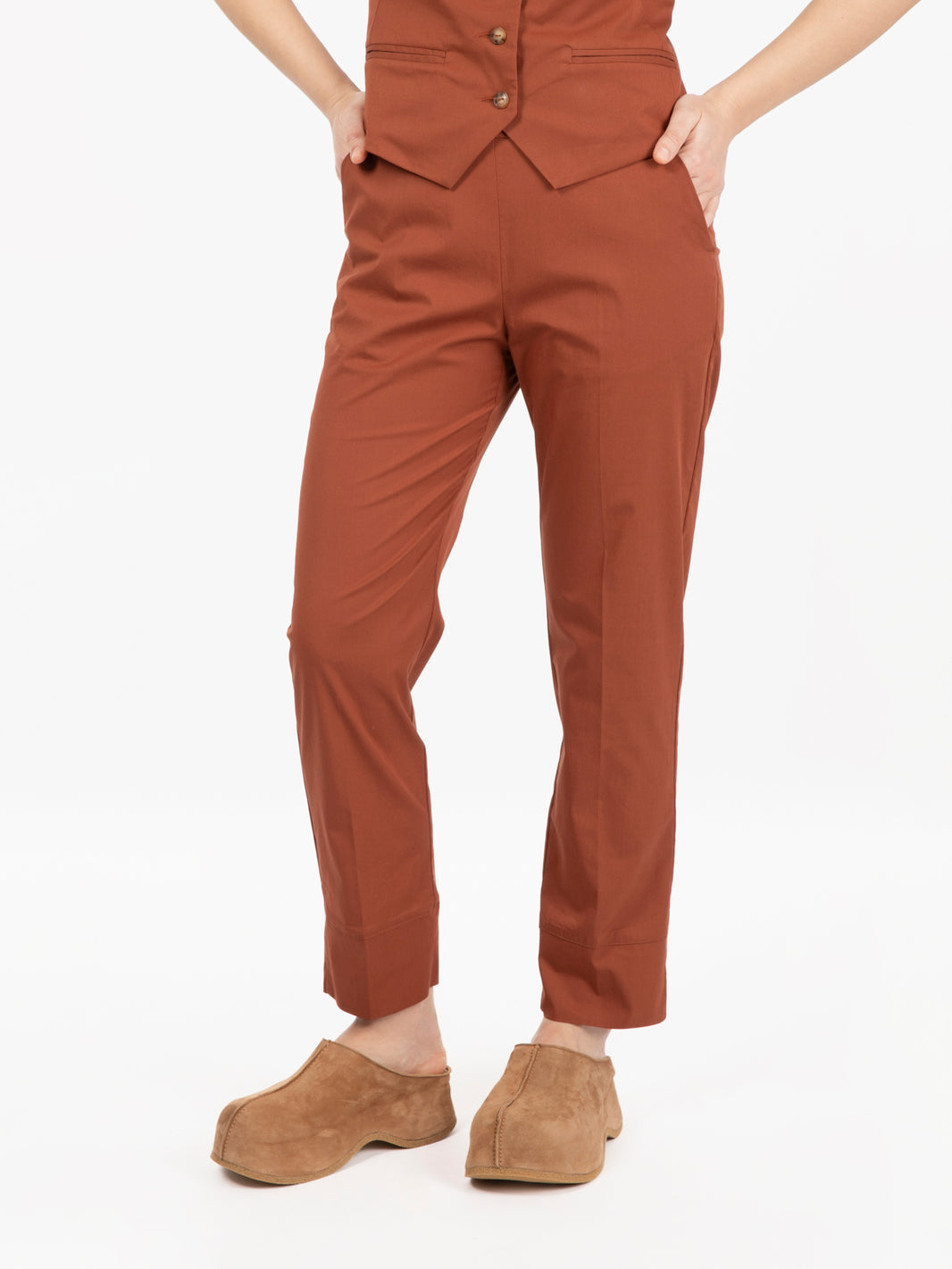 Pantalone Anna sequoia
