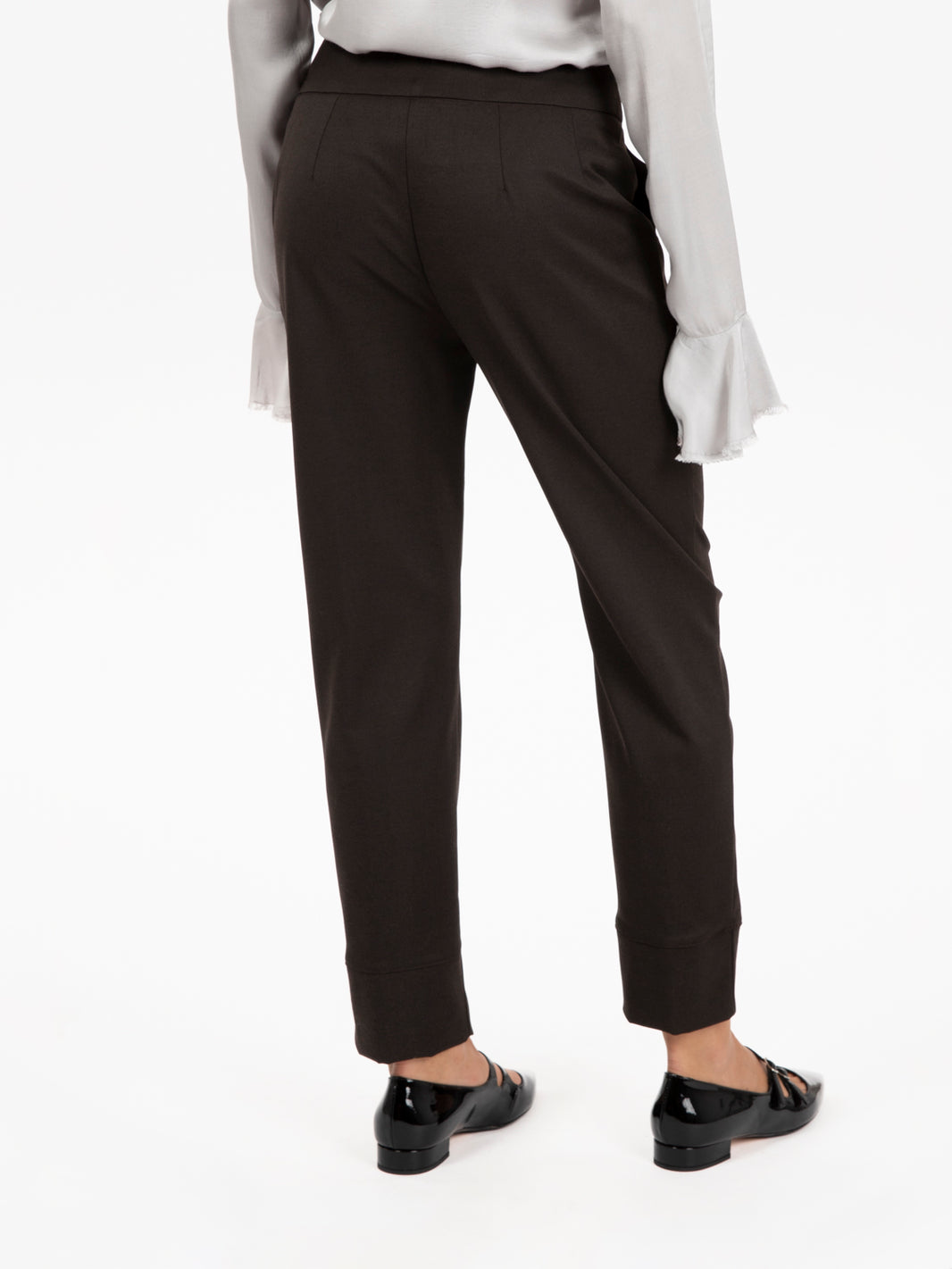 Pantaloni a sigaretta chocolate