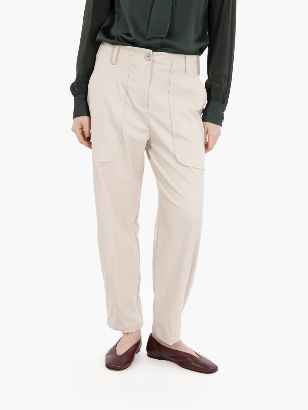 Pantaloni baloon fit sale