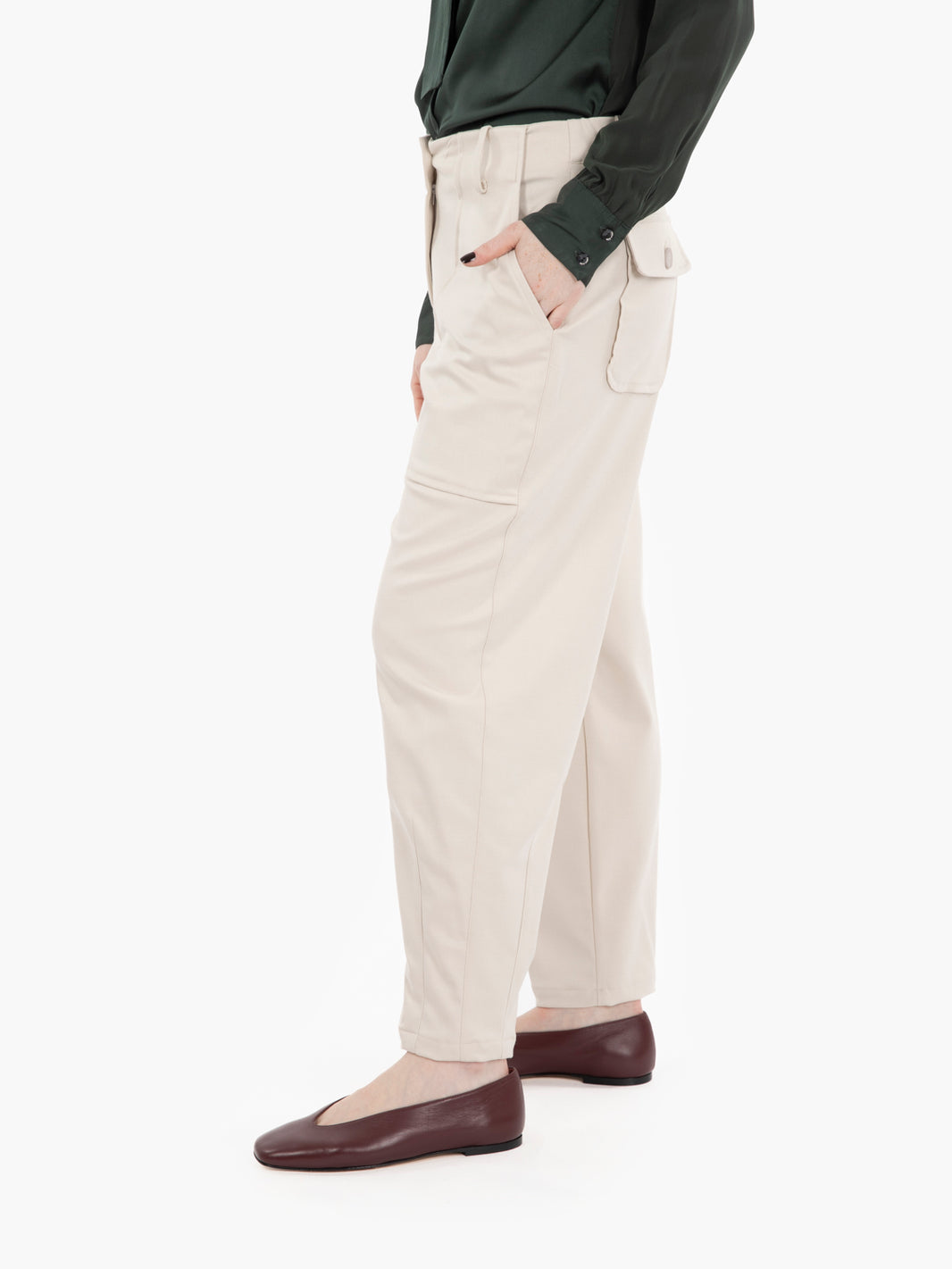 Pantaloni baloon fit sale