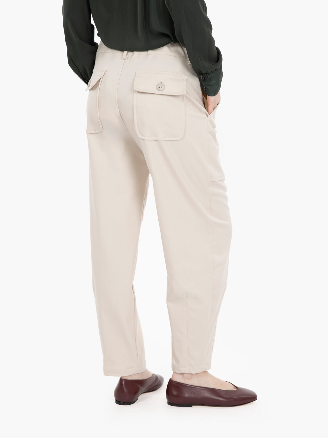 Pantaloni baloon fit sale