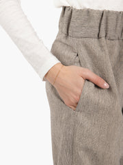 ALESSIA SANTI - Pantaloni carrot fit calce