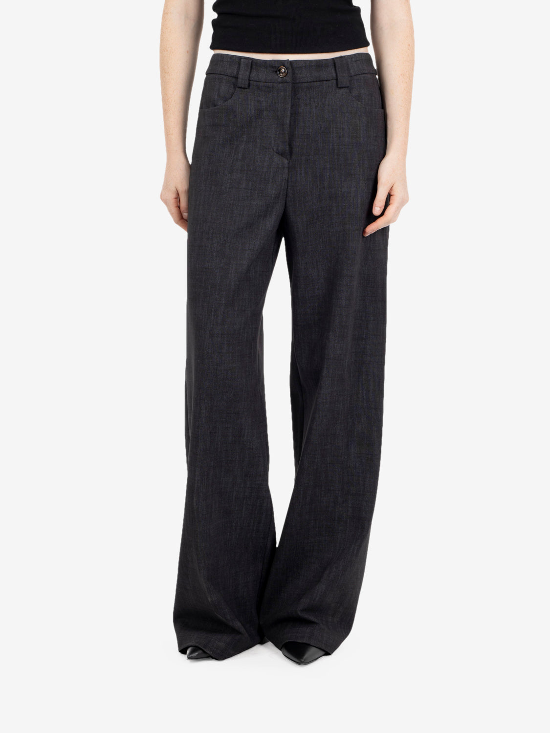 Chalkboard palazzo pants