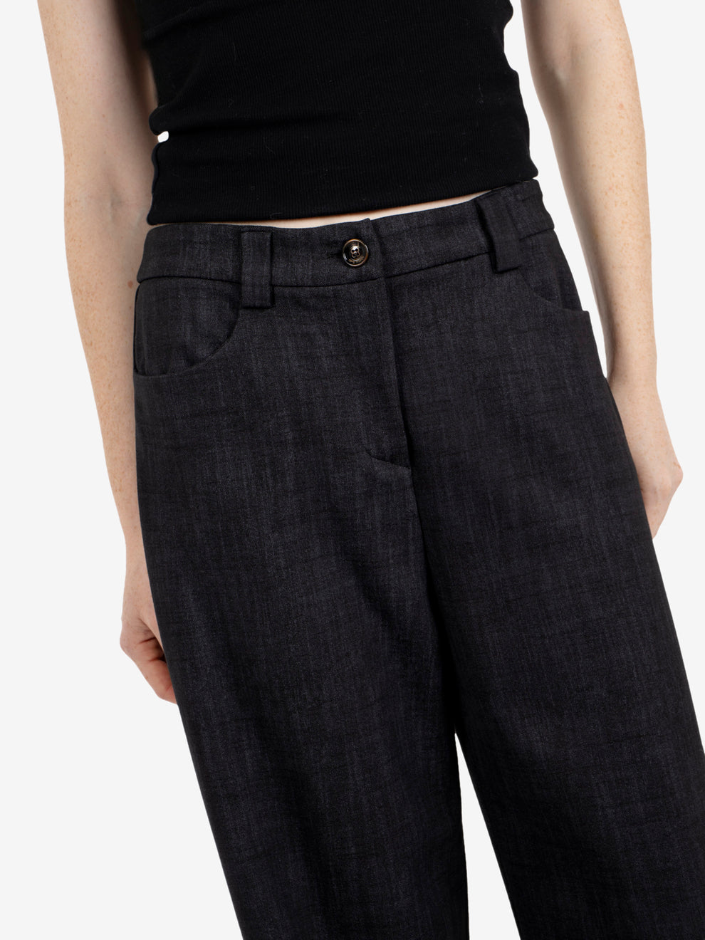 Chalkboard palazzo pants