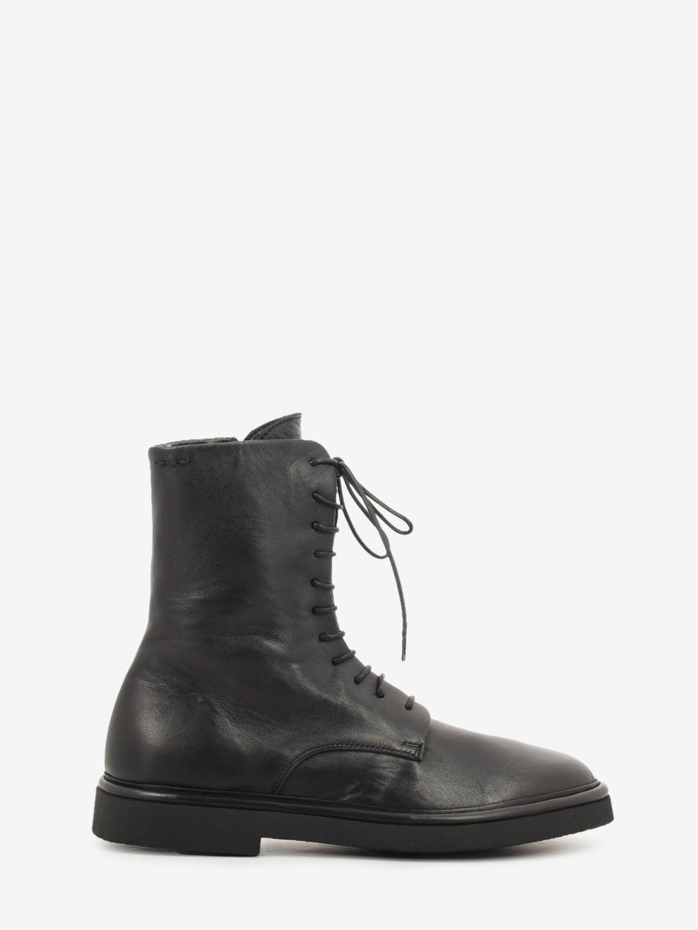 Anfibio in nappa con zip nero