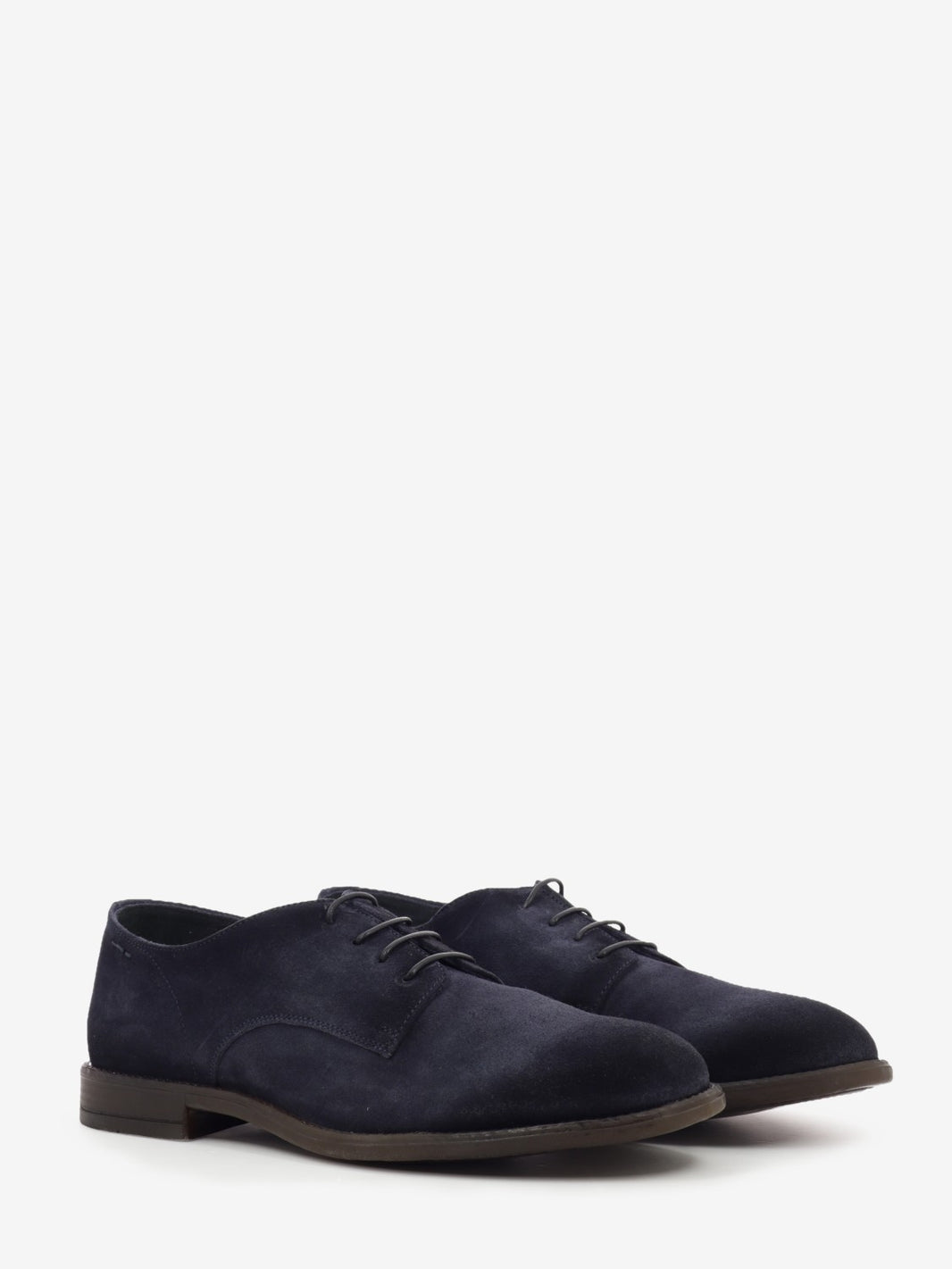 Derby in camoscio Fuji blu