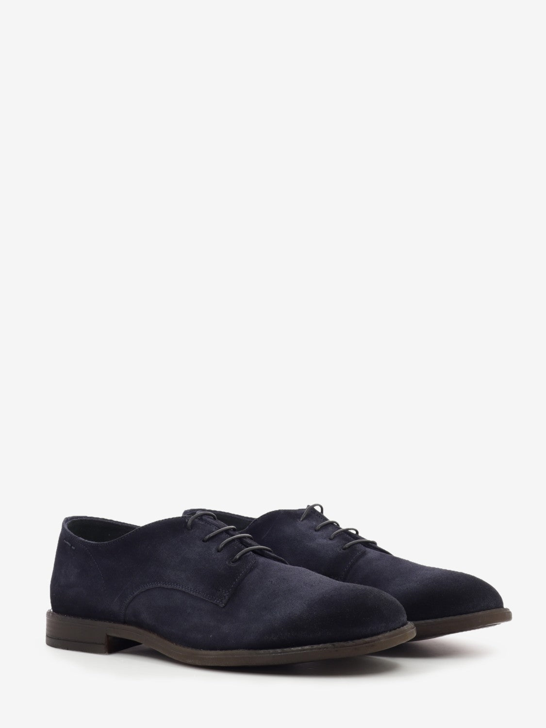 Derby in camoscio Fuji blu