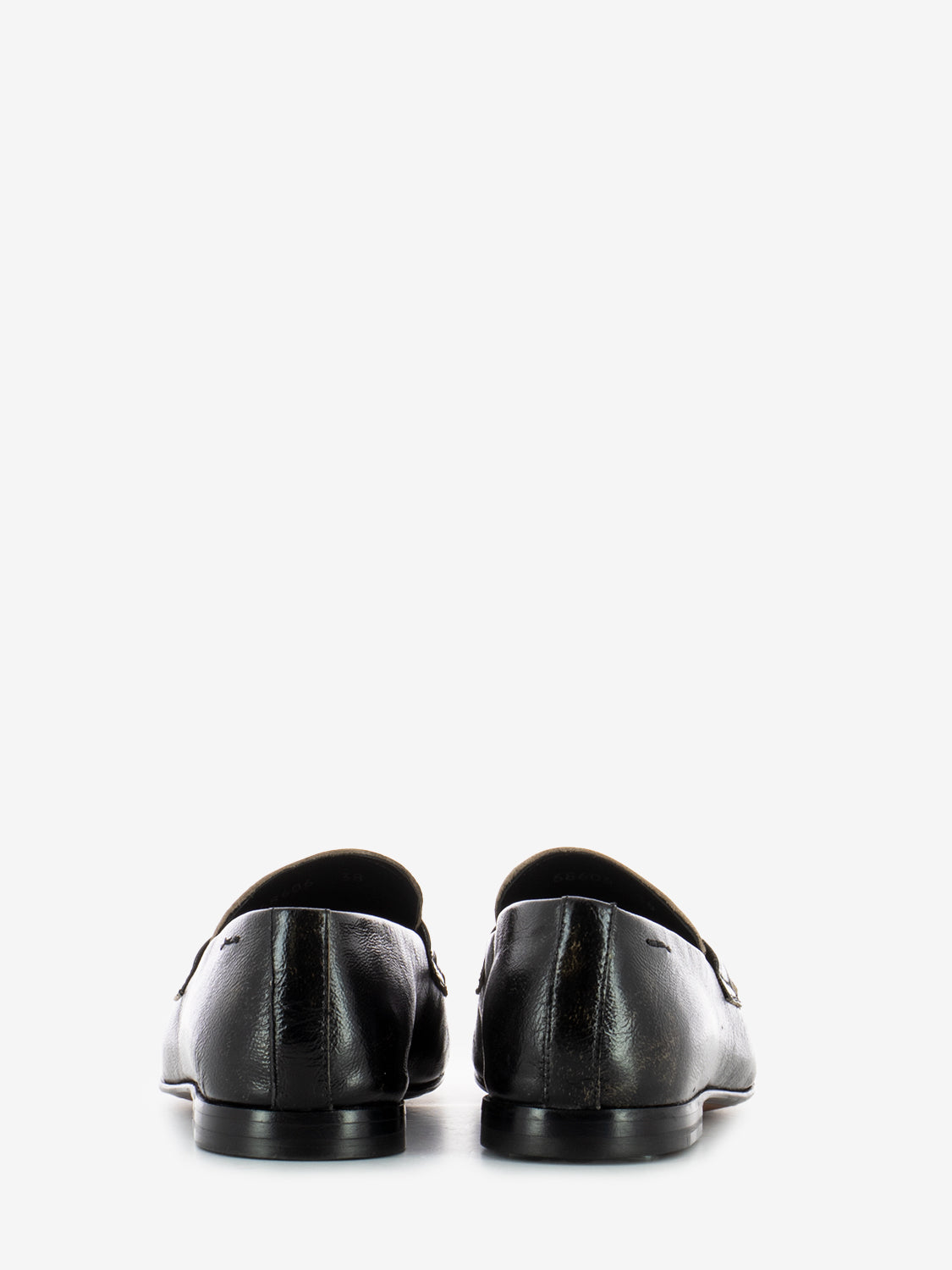 Mocassini con frangia nero used