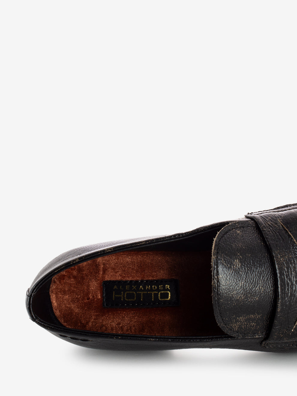 Mocassini con frangia nero used