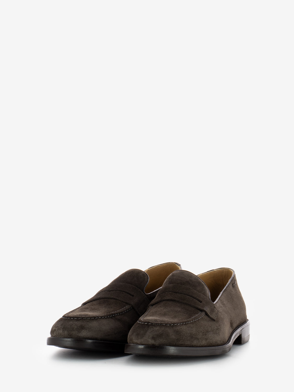 Mocassini  in camoscio marrone
