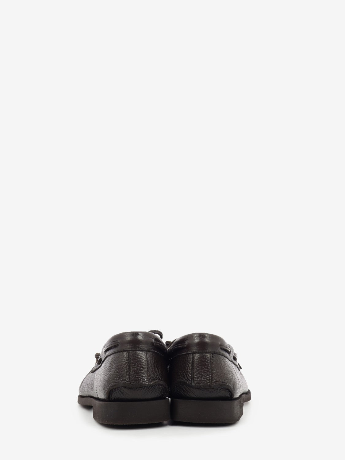 Chocolate suede boat shoe