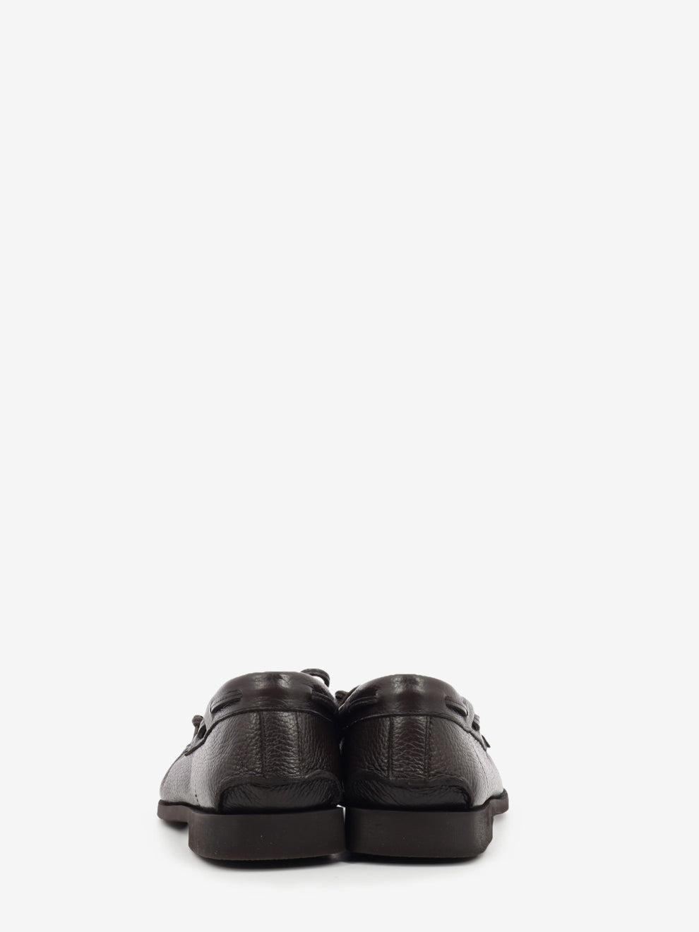 Chocolate suede boat shoe