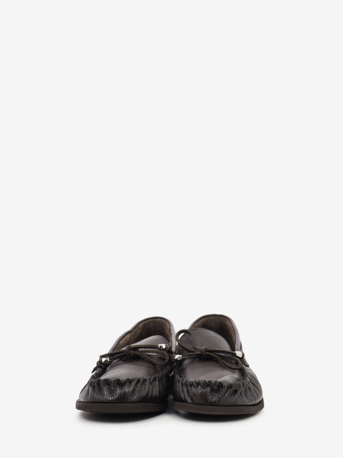 Chocolate suede boat shoe