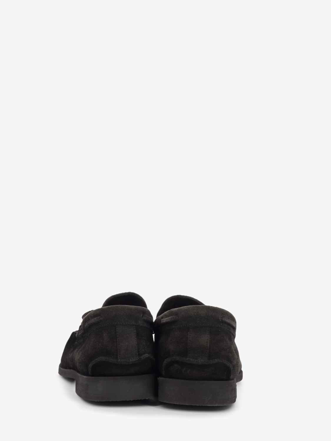 Mocassino da barca in suede marrone