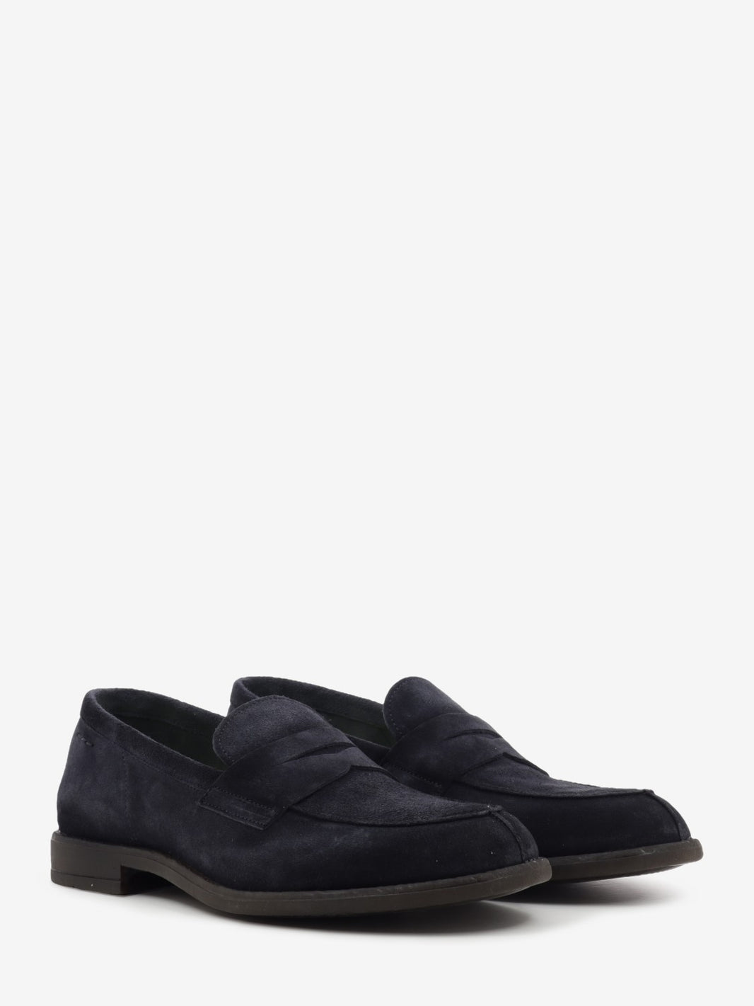 Mocassino in suede Fuji blu