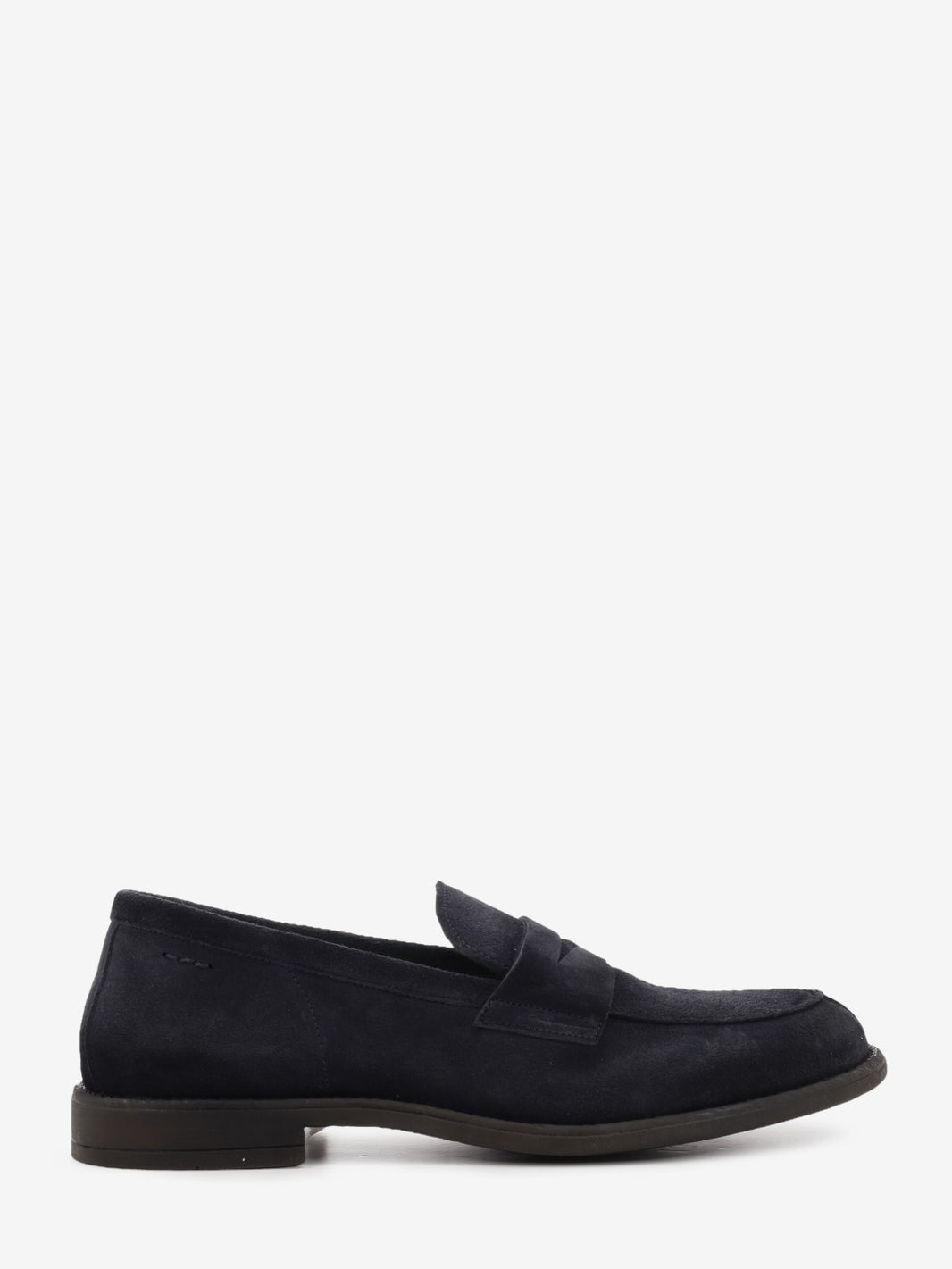 Mocassino in suede Fuji blu