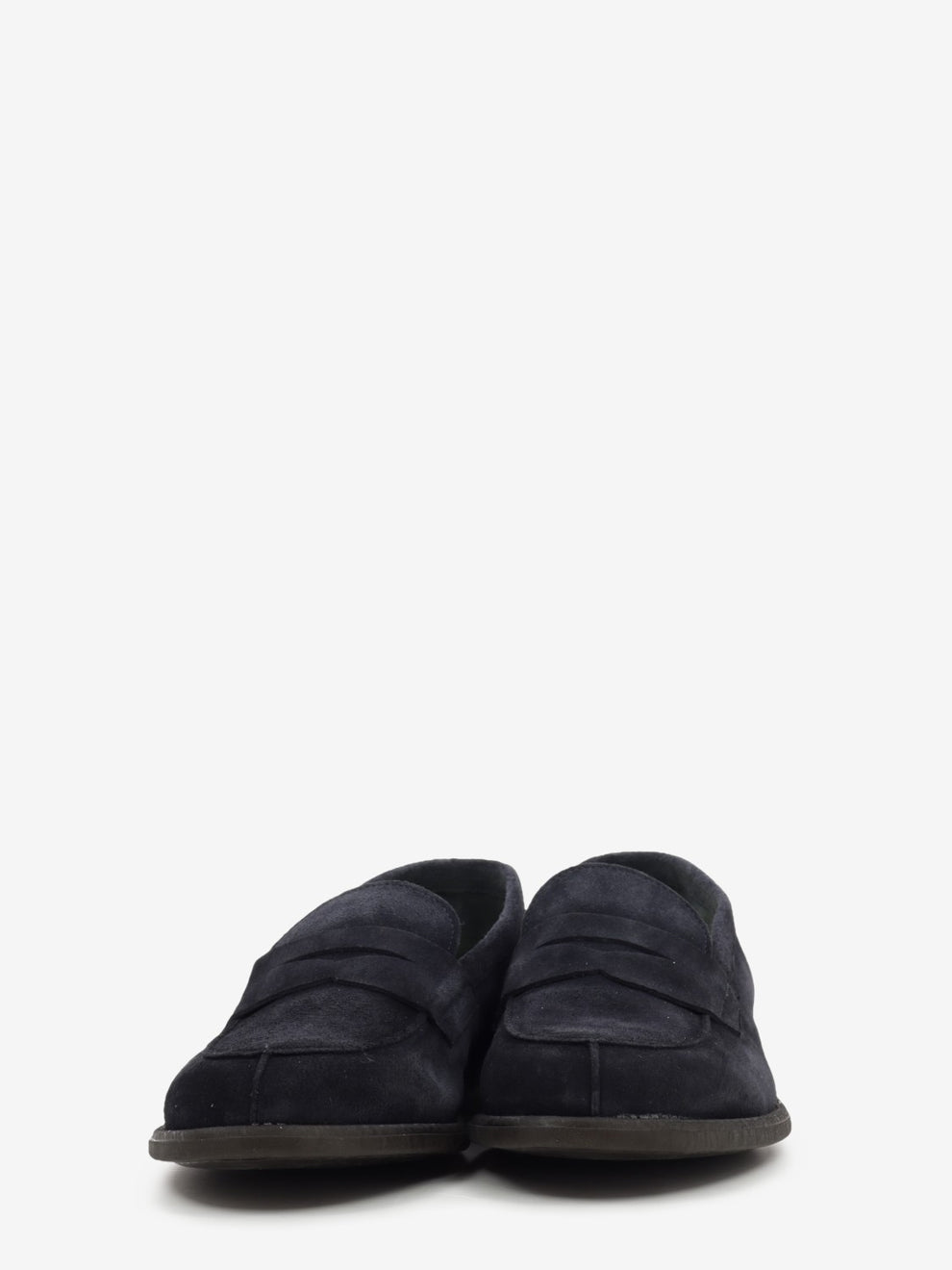 Mocassino in suede Fuji blu