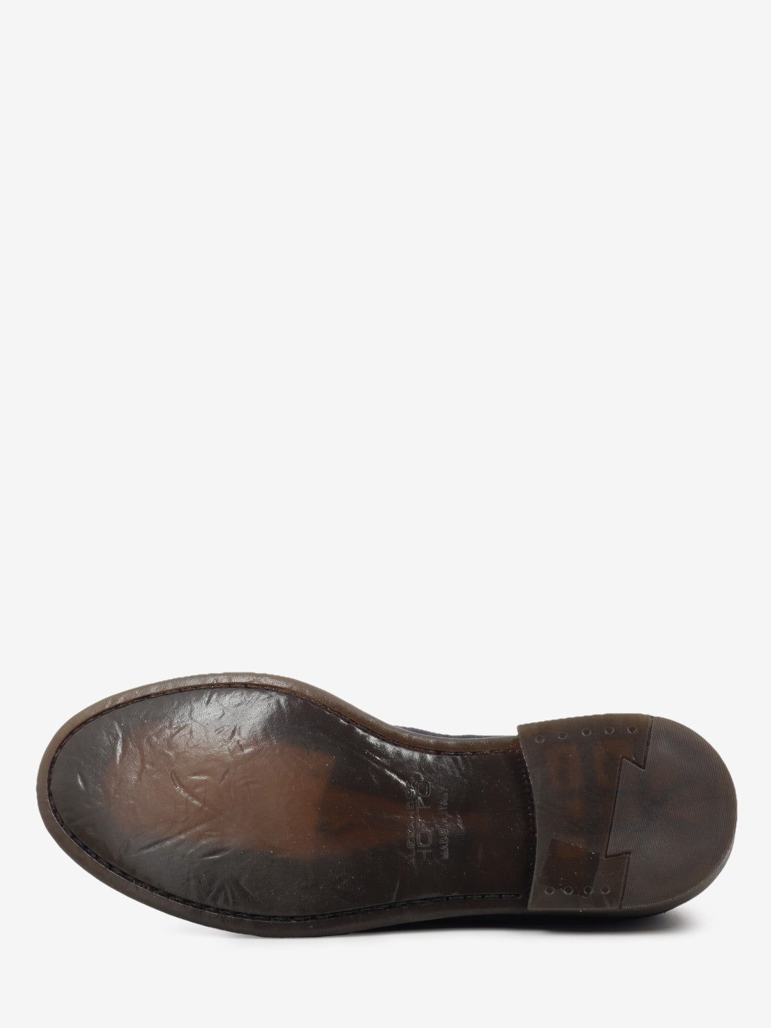 Mocassino in suede Fuji blu