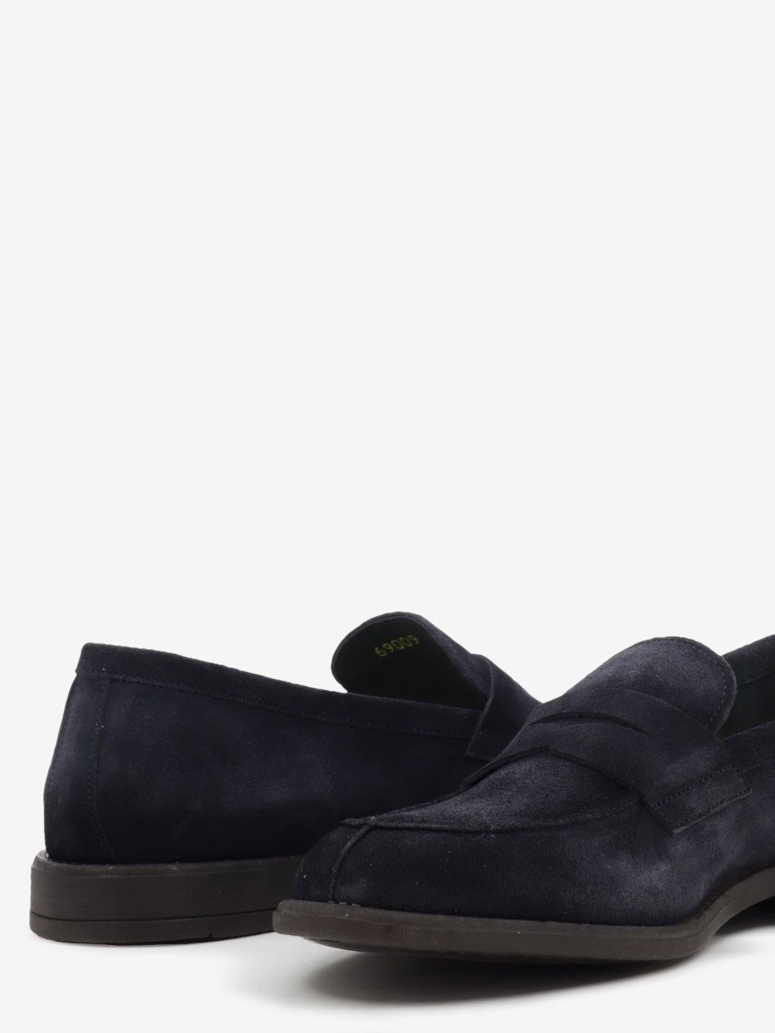 Mocassino in suede Fuji blu