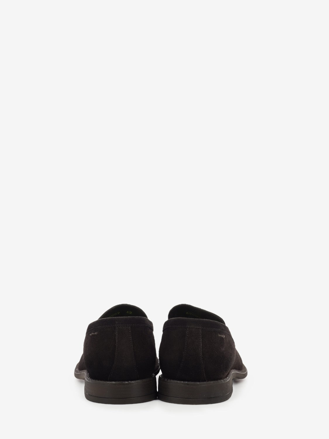 Fuji dark brown suede loafer