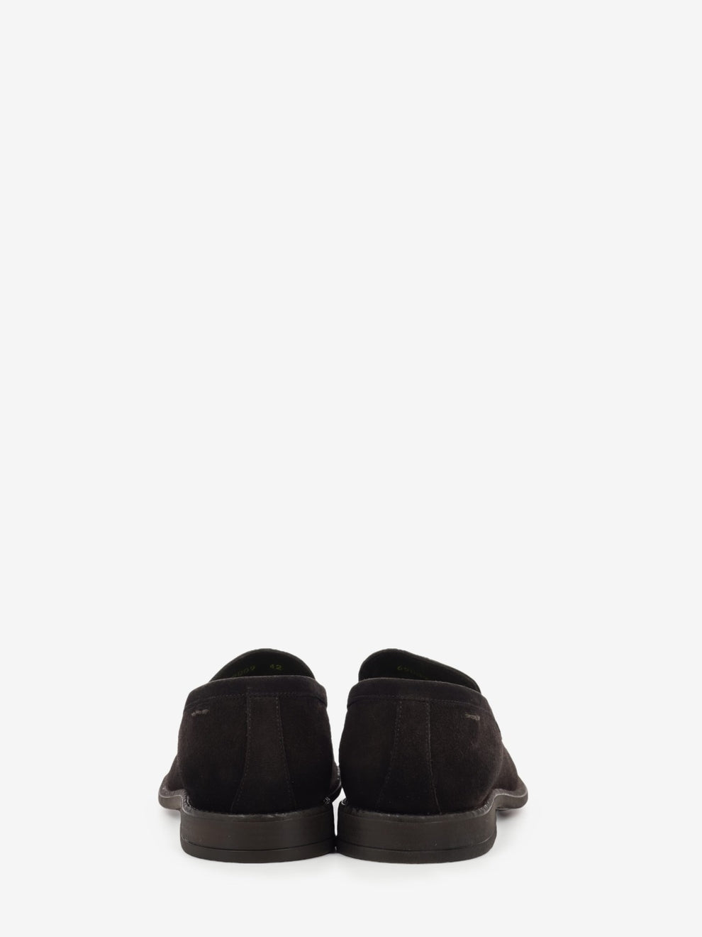 Fuji dark brown suede loafer