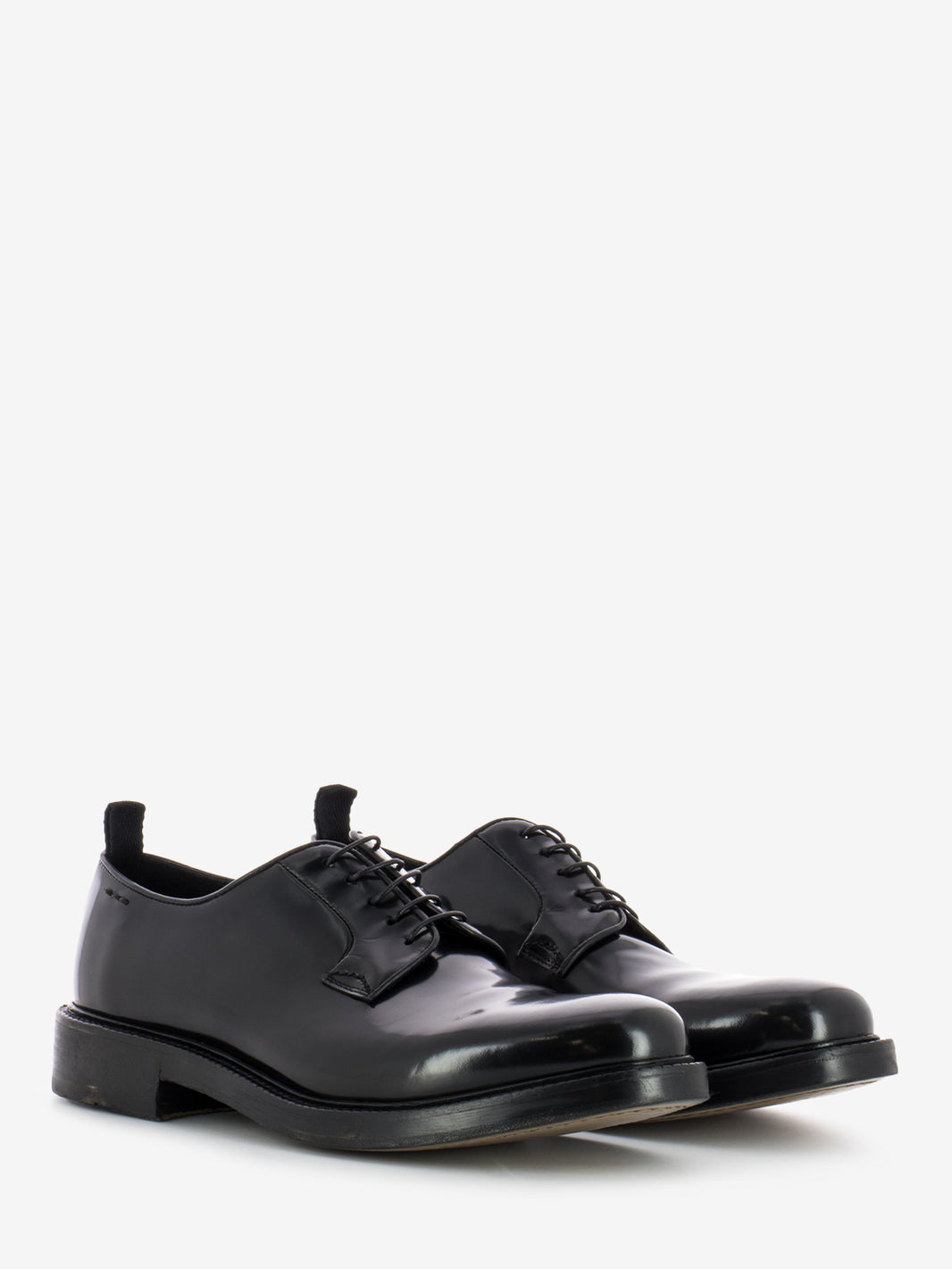 Scarpa derby in pelle nero
