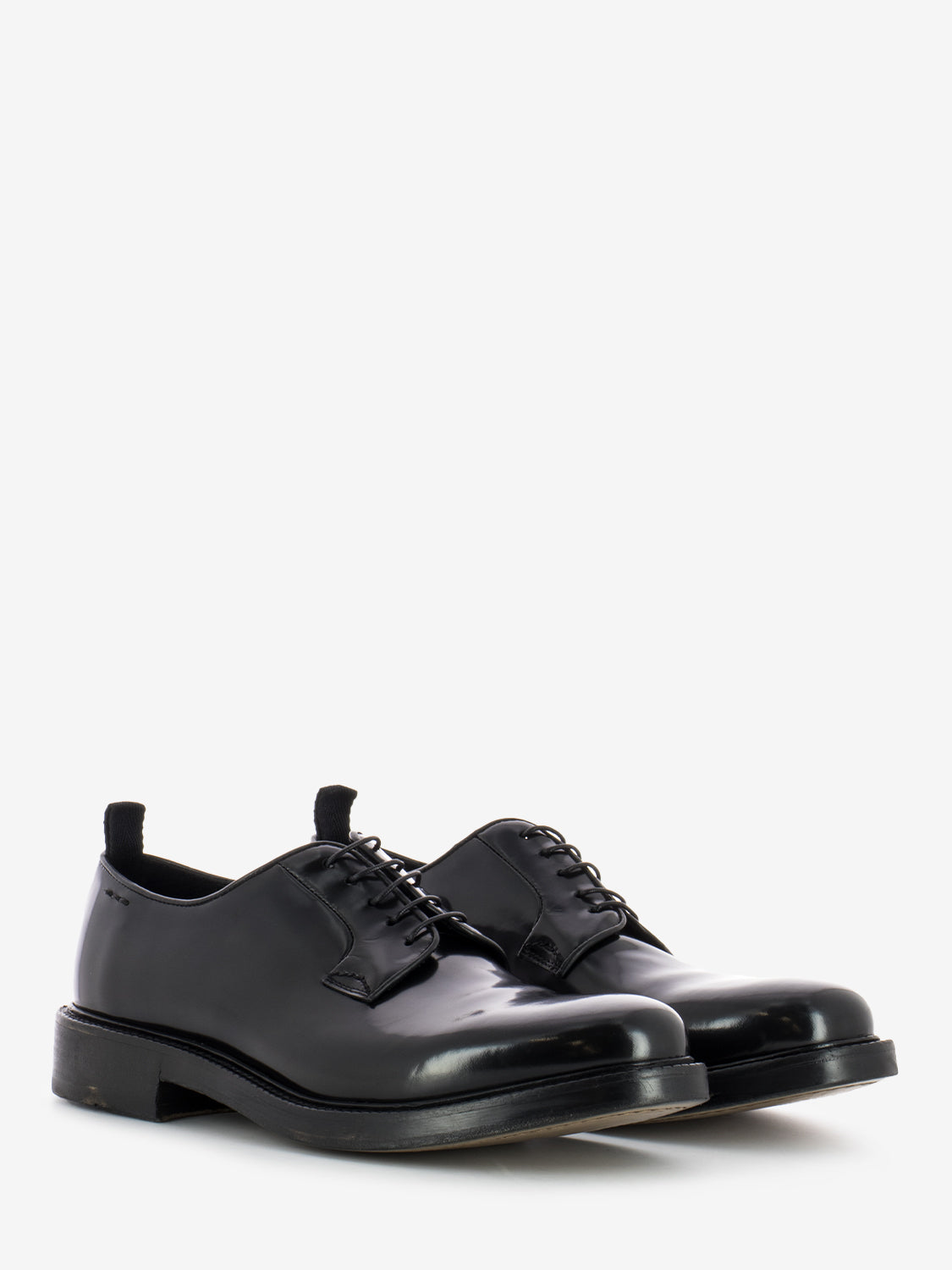 Scarpa derby in pelle nero