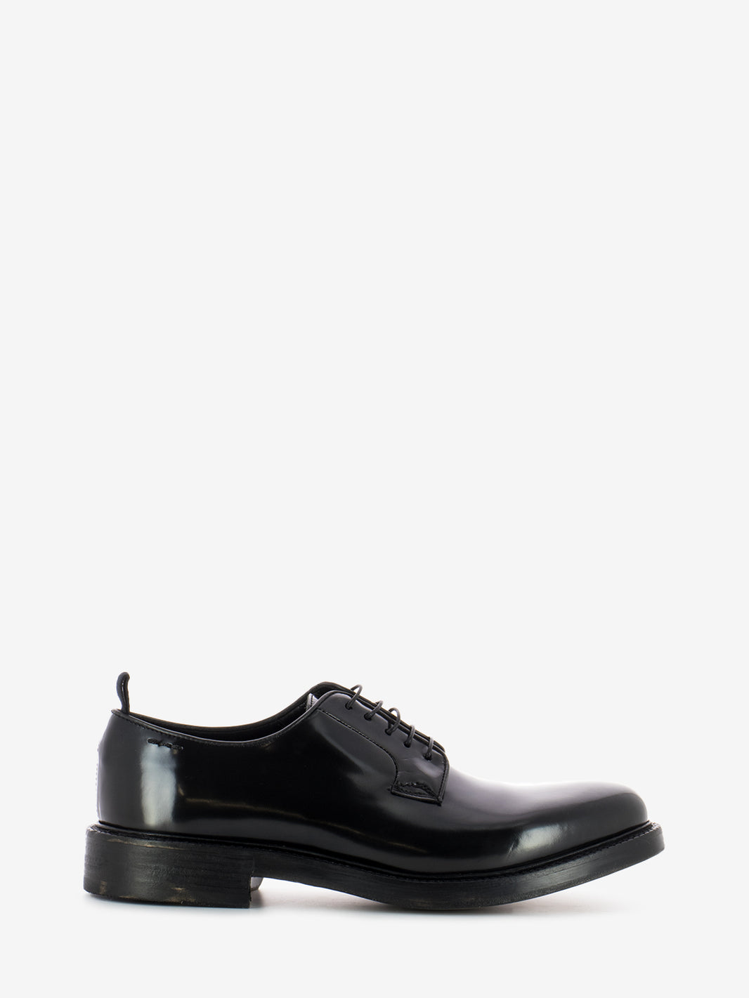 Scarpa derby in pelle nero