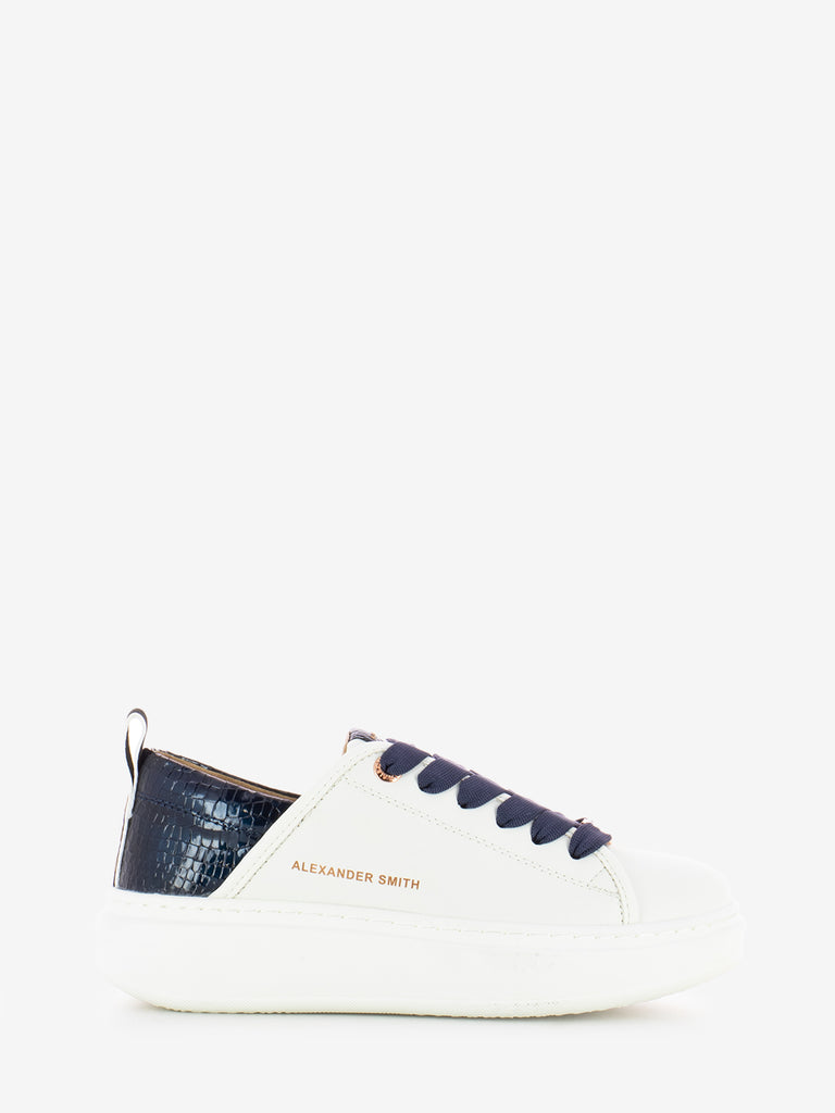 ALEXANDER SMITH - Eco-Wembley woman white / blue