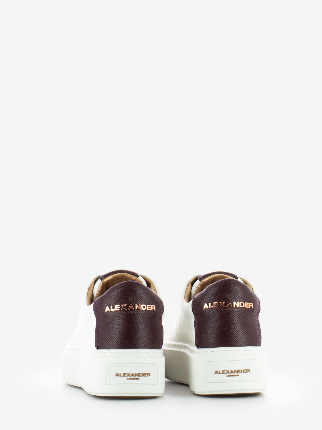 London High W white / bordeaux