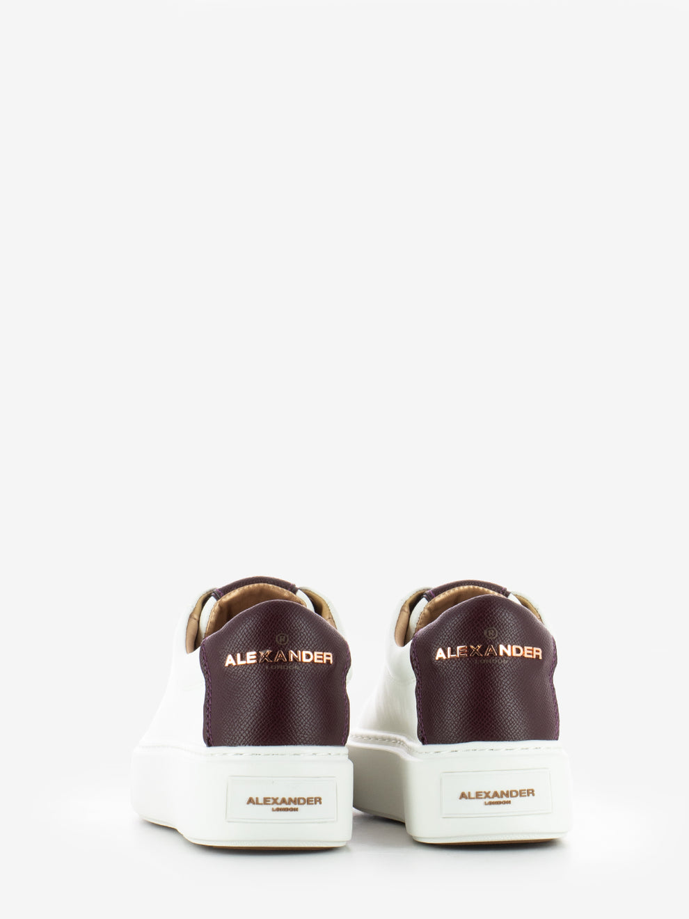 London High W white / bordeaux