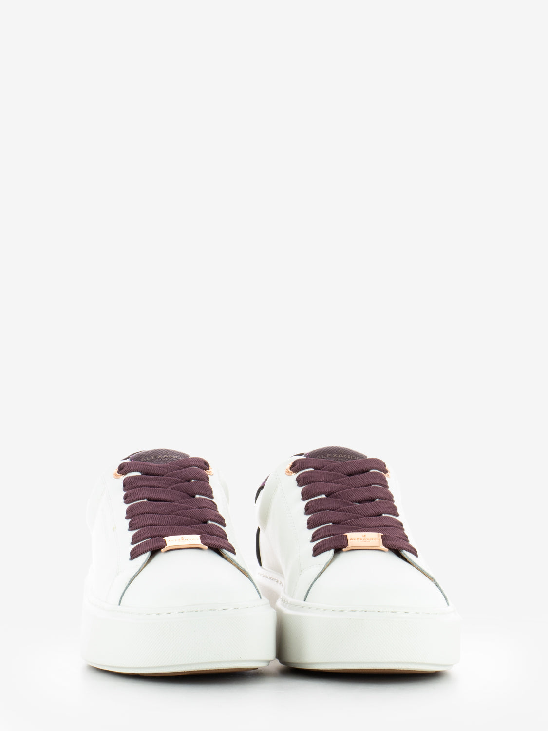 London High W white / bordeaux