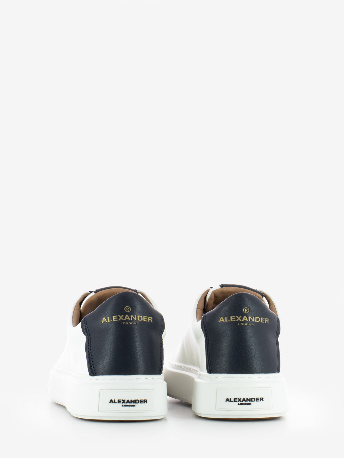 London M white / blue