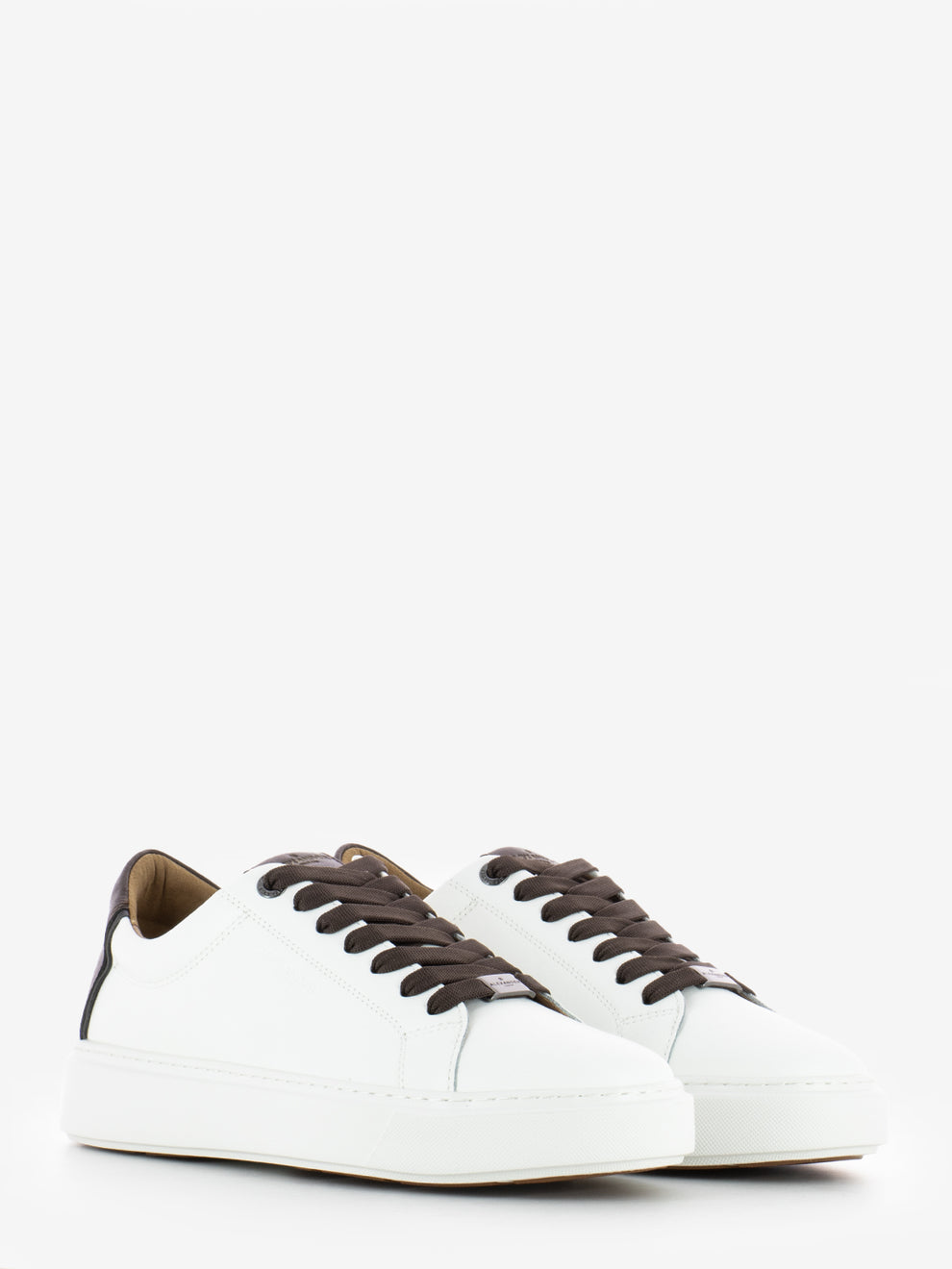 London M white / dark brown