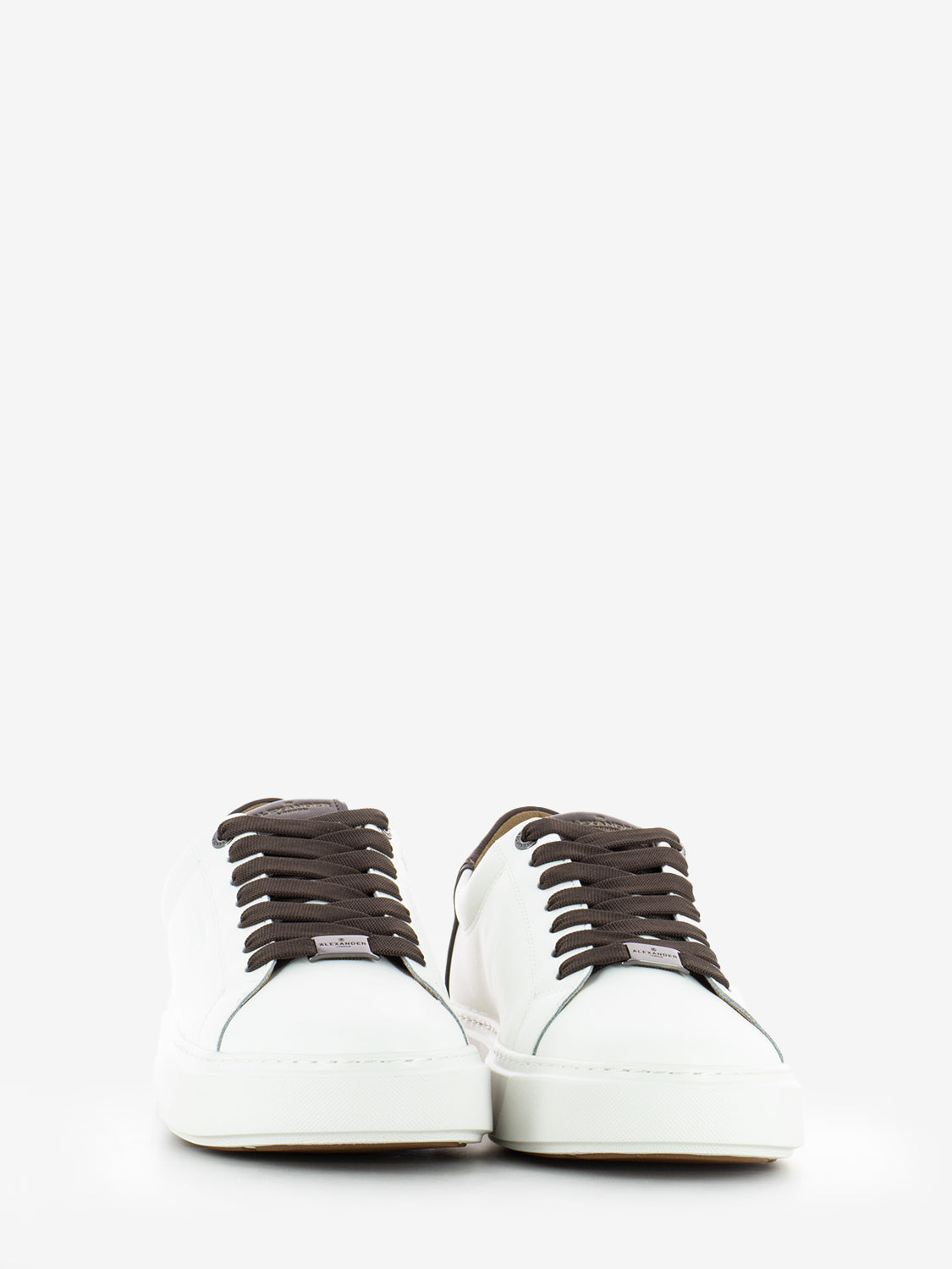 London M white / dark brown