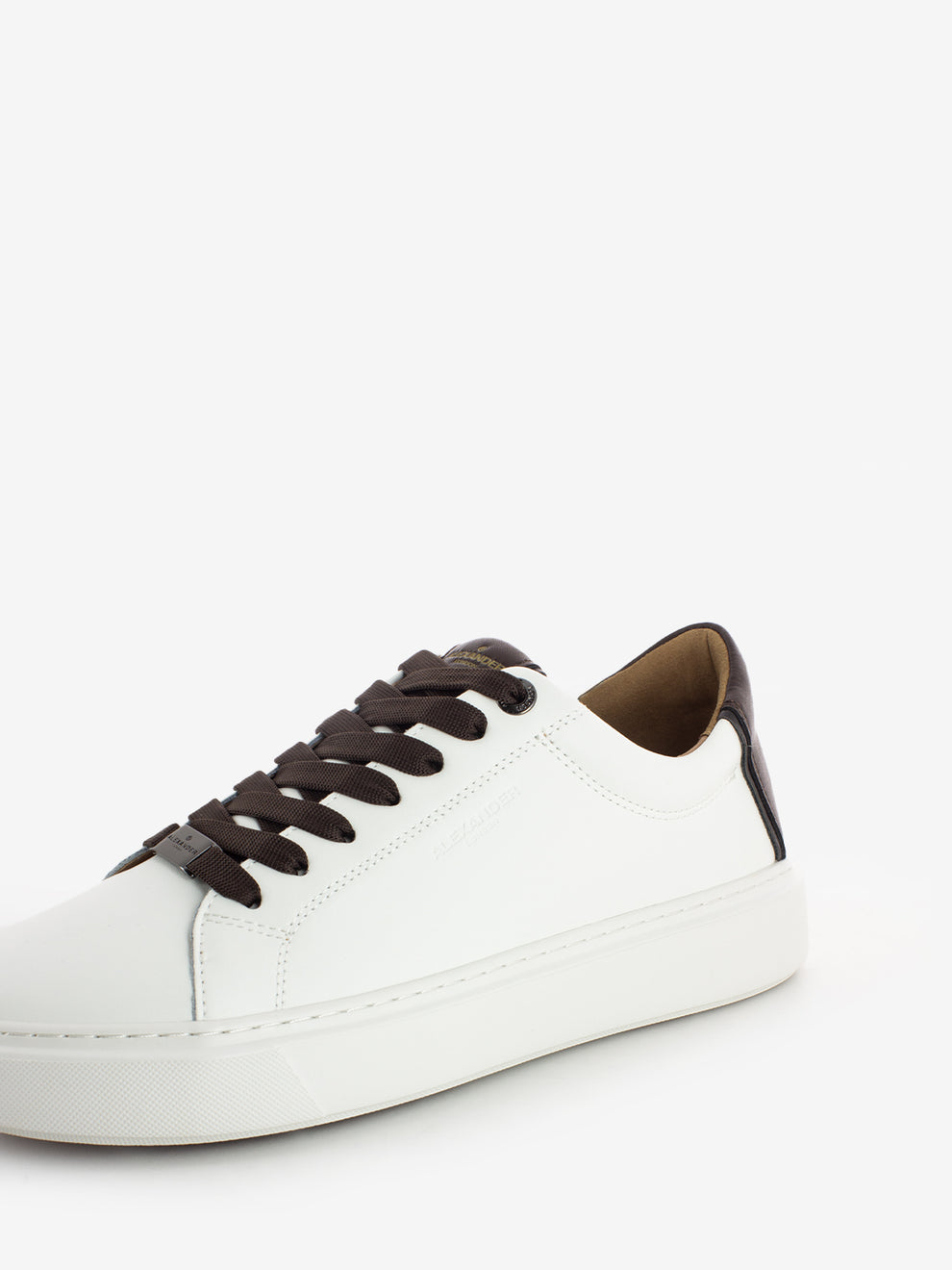 London M white / dark brown