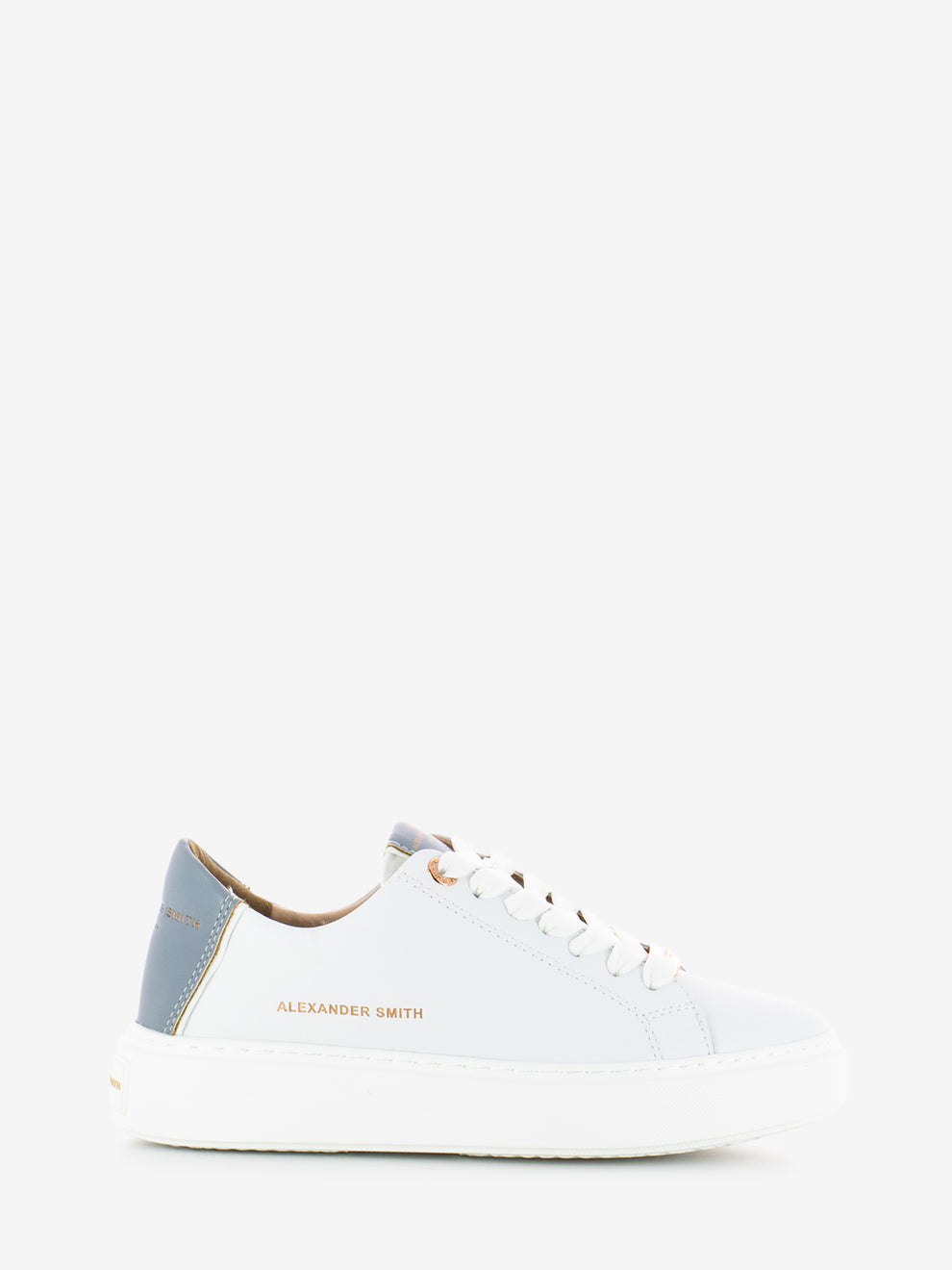 London woman white / light avio