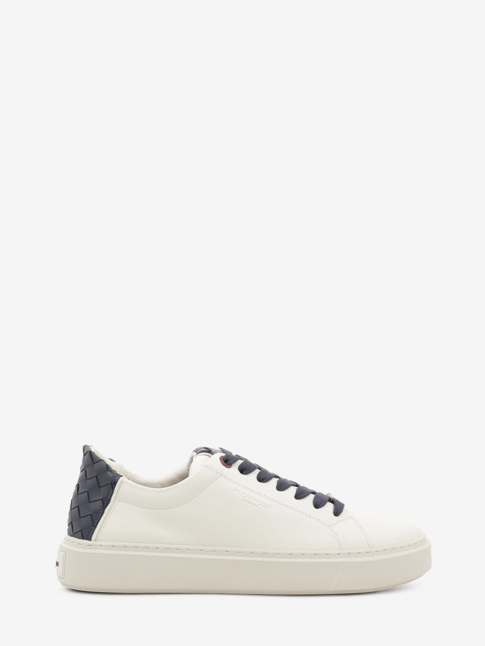 Sneaker London white / blue