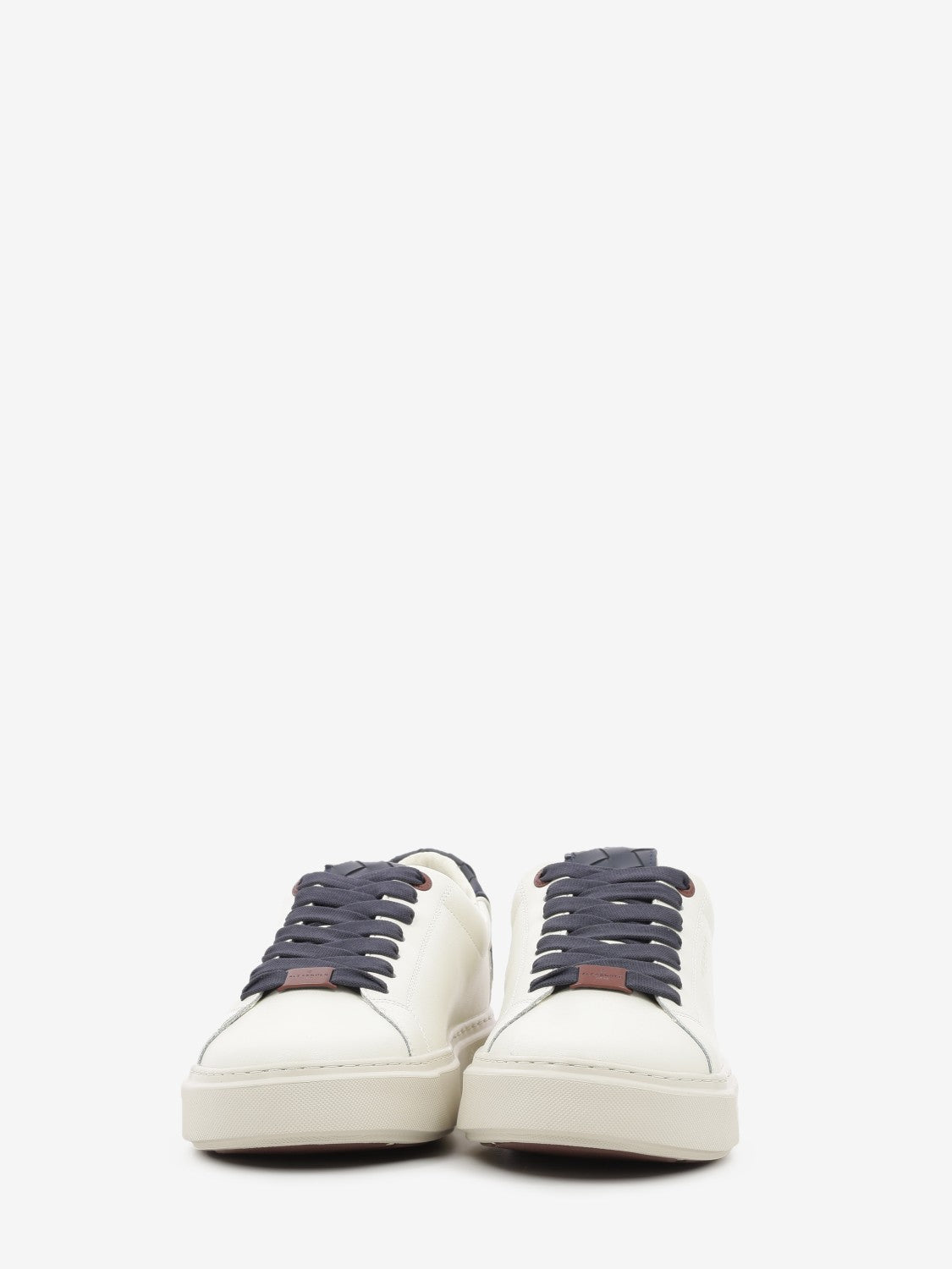Sneaker London white / blue